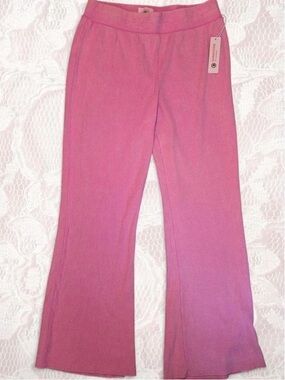 Sunnyside By Sundry Pink Wide Leg Pants Large